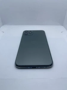 Carcasa trasera iPhone 11 Pro verde medianoche, vidrio trasero 100 % OEM reemplazado - Imagen 1 de 6
