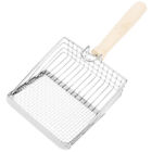  Cat scatter shovel with wooden handle, cat litter sand sieve, kitten, pet,