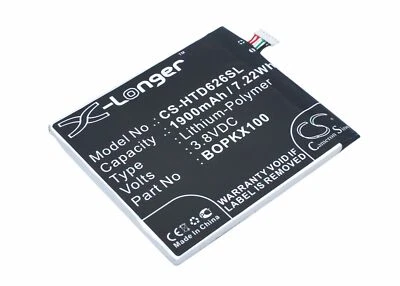 Batería 1900mAh Para HTC A22,A32,Desire 626,D626d,D626g,D626n,D626s,D626T;D626W Foto 1 de 4