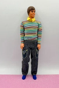 Vintage alte Barbie Ken Puppe + Outfit incl. Schuhe 70/80er Jahre - Bild 1 von 5