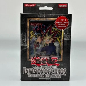 Yugioh Invasion Of Chaos Special Edition Yugioh Box - Brand New Factory Sealed - Picture 1 of 2