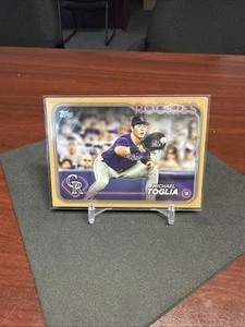2024 Topps Series 2 #626 Michael Toglia Gold /2024 Colorado Rockies QA01 - Picture 1 of 4