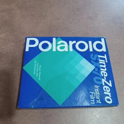NIB Polaroid instant Film SX-70 time-zero 10 pk best by 06/98 - Image 1 of 3