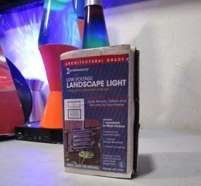 Intermatic Malibu CL900 Low Voltage Louvered In-Wall 12v Light FREESHIP - Image 1 of 4