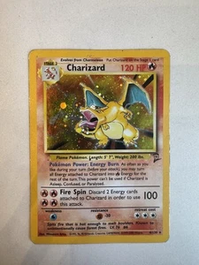 Pokemon Charizard 4/102 Base Set HOLO ~HP/DMG Vintage - Picture 1 of 13