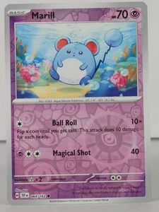 Marill - Fuerzas Temporales - 064/162 - Casi Nuevo - Holograma Inverso - X - Imagen 1 de 5