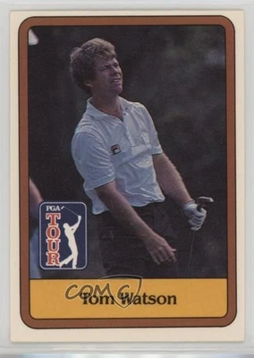 1981 Donruss Golf Stars Tom Watson #1 Rookie RC - Image 1 of 2