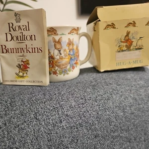 Royal Doulton Bone China Bunnykins “Celebrate your christening ” Cup 1988 - Picture 1 of 7