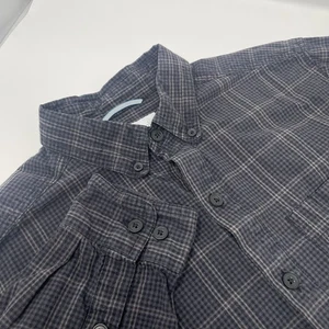 Columbia Men’s Plaid Brown Button Down Long Sleeve PNW Hipster Shirt Size Small - Picture 1 of 6