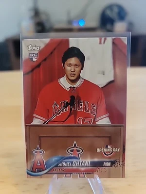 Shohei Ohtani 2018 Topps Opening Day MLB Baseball #200 Rookie Card RC Angels 🔥 - Image 1 of 4