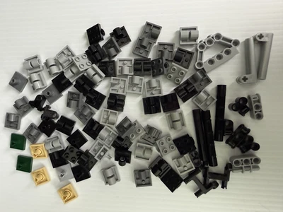 Lego Technic Plates w/ Pin & Pin Holes, Axle & Pin w/ Extension, Connector Block - Image 1 of 4