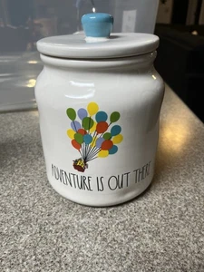 Rae Dunn Pixar Up Canister “Adventure Is Out There” Cookie Jar w/ Balloons - Picture 1 of 9