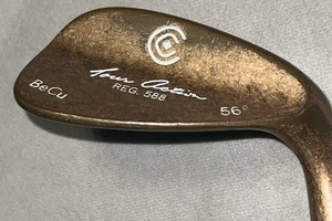 Cleveland Tour Action Reg.588 BeCu Sand Wedge 56 gradi acciaio mano destra - Foto 1 di 8