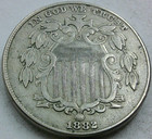 US 1882 Shield Nickel  **