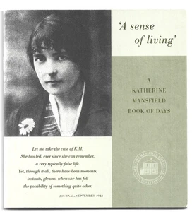 A Sense of Living A Katherine Mansfield Book of Days Paperback Calendar - Picture 1 of 1