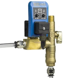 1/4" NPT Condensate Timer Drain Midwest Control MCDV-25-120ADK 115V 230 PSI - Bild 1 von 8