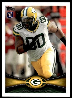 2012 Topps Jerel Worthy #139 Rookie Green Bay Packers - Image 1 of 2