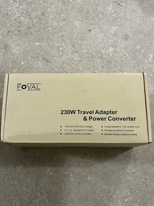 Foval 230w travel adapter & power converter & 4 USB - Picture 1 of 2