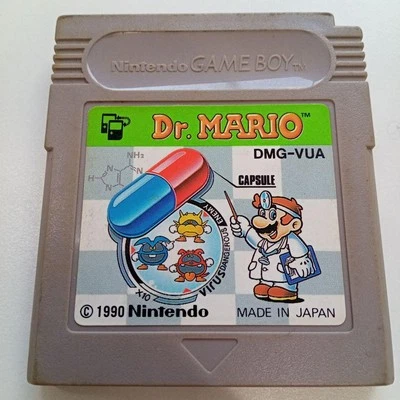 Dr Mario Game Boy Japan Cartridge Only Nintendo GB Japanese Puzzle Retro Game - Image 1 of 2