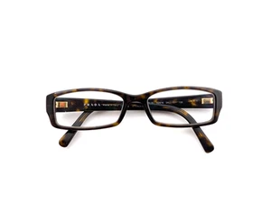 Prada Eyeglasses Frames Only, VPR 19L 2AU-1O1, 52-16-135, Brown, Made in Italy - Picture 1 of 16