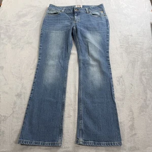 Pantalones de mezclilla Wrangler enraizados para hombre 34x30 * Leer azul muerto rectos hechos en EE. UU. TEXAS - Imagen 1 de 11