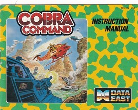 Nintendo NES Instruction Manual Cobra Command