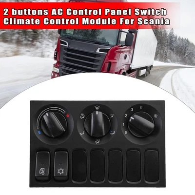 für Scania P, G, R, T Klimaanlagen Bedienfeld Schalter 1797411 1543095 1621863 - Image 1 of 4