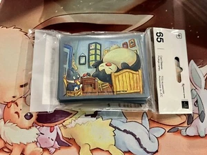 Pokémon x Van Gogh Museum Munchlax & Snorlax Bedroom Card Sleeves - 65 Count - Picture 1 of 3