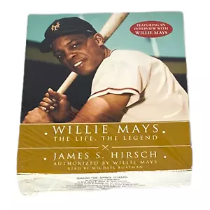 Willie Mays The Life The Legend Audiobook Interview 8 CD Set NEW Sealed - Imagen 1 de 3