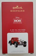 2021 Hallmark Keepsake Ornament A DE VIL-ISH RIDE Disney 101 Dalmations NEW