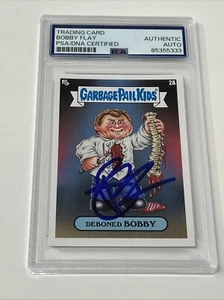 Bobby Flay signed autographed Garbage Pail Kids Celebrity Chef Card IP auto PSA - Picture 1 of 3