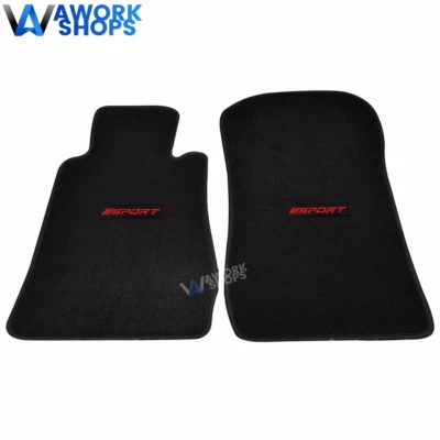 For 98-04 Mercedes-Benz R170 Coupe Floor Mats Carpets Front Rear w/ Red Sport Foto 1 de 2