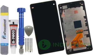 Für Sony Xperia Z1 Compact D5503 Display Komplettes Bildschirm LCD + Rahmen - Bild 1 von 7