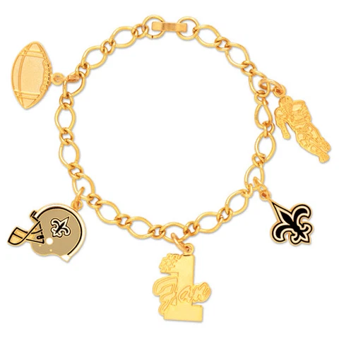 New Orleans Saints Charm Bracelet Cover
