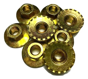 5/16-18 Seat Nuts 1" Washer For 64-74 Mopar A/B/C/E Body (Qty-8) #1175AA - Picture 1 of 2
