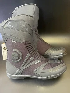 TCX Airtech EVO GTX Gore-Tex Motorcycle Boots Black Men's EU 43 US 9 - Picture 1 of 11