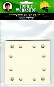 Placa base de lijadora DEWALT DWE6411 con almohadilla de fieltro - Imagen 1 de 3
