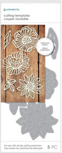 Momenta Intricate Flowers and Leaves Dies 5 pc Rare! Retired! Leaf Stunning! - Picture 1 of 1