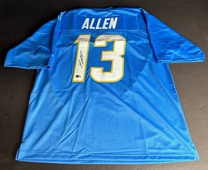 Keenan Allen Signed Custom Chargers Jersey BAS WL77728 - Picture 1 of 3