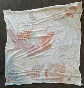 WEEGOAMIGO LARGE COTTON BABY MUSLIN WRAP WORLD MAP - Picture 1 of 6