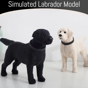 Simulation Toy Dog Realistic Labrador Dog Puppy Lifelike Hollow Toy Companion - Picture 1 of 17