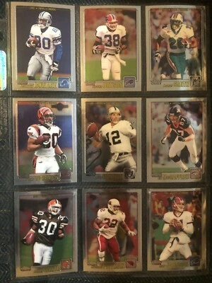 2001 Topps Chrome set fillers, includes rookies, up to 30% off order - Image 1 of 4