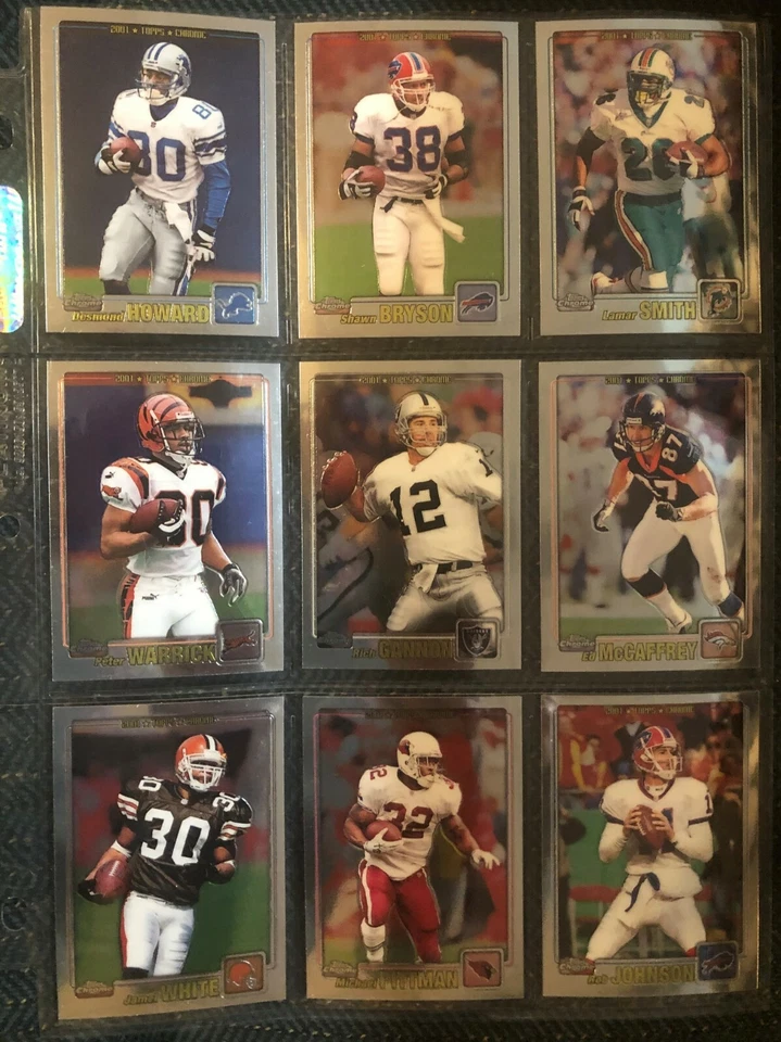 2001 Topps Chrome set fillers, includes rookies, up to 30% off order - Image 1 of 4