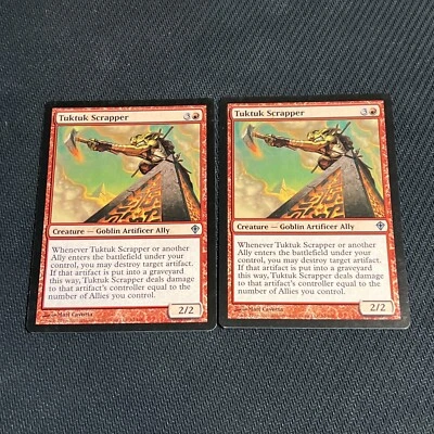 Tuktuk Scrapper Magic The Gathering Mtg Worldwake Card 2 - Image 1 of 4