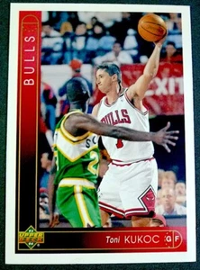 NBA Chicago Bulls Toni Kukoc '93-'94 Upper Deck Basketball Trading Card - Bild 1 von 4