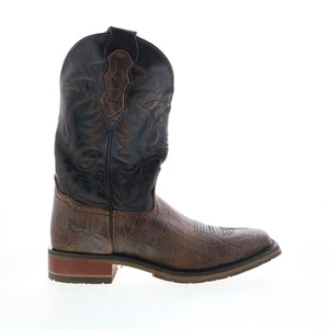 Double H Cliff Everyday Carry Pocket Roper 12" Mens Brown Boots 8.5 - Picture 1 of 8
