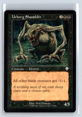 (3X) Urborg Shambler Invasion Uncommon – MTG Magic the Gathering Card - Image 1 of 4