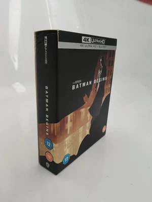 Batman Begins Ultimate Steelbook Collector's Edition 4K Ultra HD (Box Damage ) - Image 1 of 4