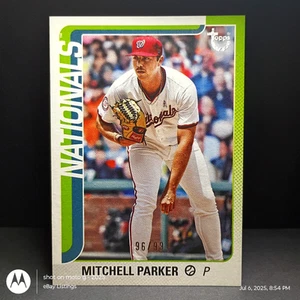 2025 Topps Mitchell Parker VINTAGE STOCK-LOGO-RETRO BORDER /99**MINT**QRSC** - Picture 1 of 7