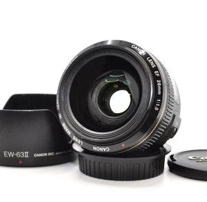 Canon EF 28mm f/1.8 USM AF Wide Angle Lens for EOS DSLR w/ Hood EX+5 From JAPAN - Picture 1 of 18